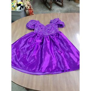 Girls Satin Dress Size 3